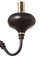 Люстра BayerLux «Лиза», 3×40, Е14, чёрный, 50×50×49(+50) см - фото 38108912