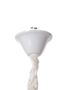 Люстра BayerLux «Винтаж», 3×40, Е14, белый, 62×62×59(+50) см 10777034 - фото 14487267