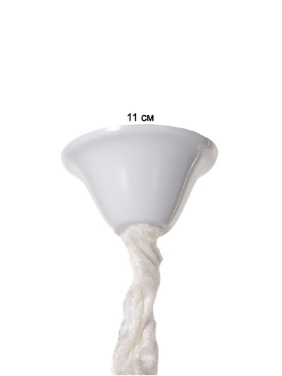 Люстра BayerLux «Винтаж», 3×40, Е14, белый, 62×62×59(+50) см
