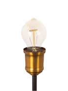 Бра «Факел» 1×40 Вт Е27 черный/бронза 7.5×10×45 см - Фото 5