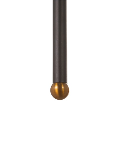 Бра «Факел» 1×40 Вт Е27 черный/бронза 7.5×10×45 см