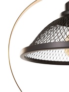 Светильник «Сети» 1×40 Вт Е27 черный/бронза 26×26×30(+100)см - фото 41385354