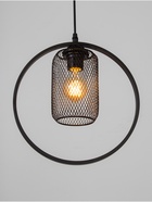 Светильник «Цилиндр» 1×40 Вт Е27 черный 30×10×30(+100)см - фото 41385368