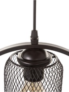 Светильник «Цилиндр» 1×40 Вт Е27 черный 30×10×30(+100)см - фото 41385373