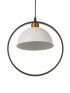 Светильник «Лили» 1×40 Вт Е27 белый/черный 30×18×30(+100)см - фото 41385376