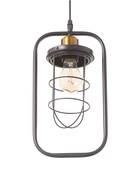 Светильник «Рон» 1×40 Вт Е27 черный 10×18×32(+100)см - фото 41385385