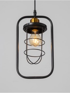 Светильник «Рон» 1×40 Вт Е27 черный 10×18×32(+100)см - фото 41385386