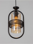 Светильник «Линда» 1×40 Вт Е27 черный 15×15×31(+100)см - фото 5022945