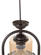 Светильник «Линда» 1×40 Вт Е27 черный 15×15×31(+100)см - фото 5022950