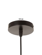 Светильник «Зигзаг» 1×40 Вт Е27 черный 15×15×31(+100)см - фото 5022956