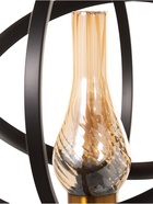 Светильник «Орбиталь» 1×40 Вт Е27 черный/бронза/мед 33×33×33(+100)см - фото 5022985