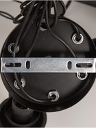 Люстра BayerLux «Ольга», 6×40 Вт, Е27, чёрный, 54×54×110 см - фото 38109021