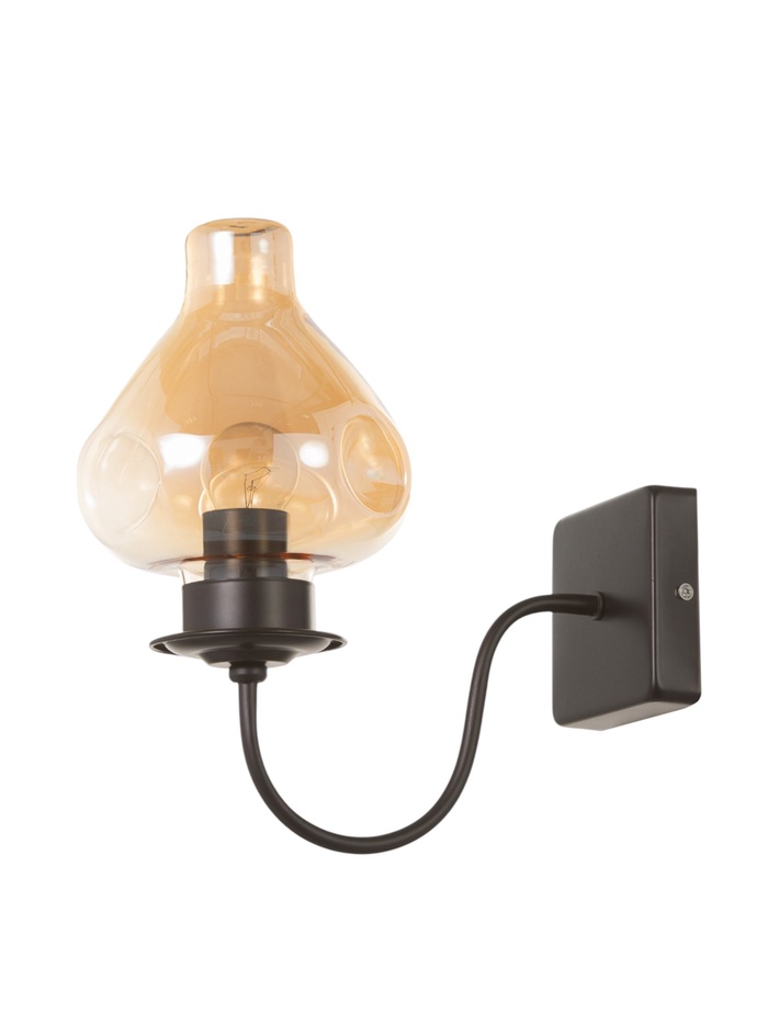 Бра «Анна» 5×40 Вт Е27 черный 15×16×24 см - Фото 1