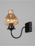 Бра "Анна" 5х40Вт Е27 черный 15х16х24см 10777077