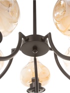 Люстра «Ирина» 5×40 Вт Е27 черный 57×57×120 см - фото 5023009