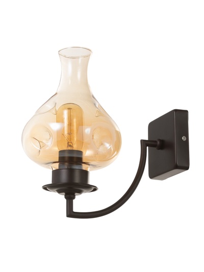 Бра «Ирина» 1×40 Вт Е27 черный 26×15×28 см