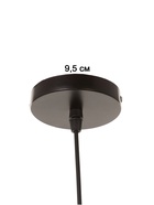 Светильник «Рок» 1×40 Вт Е27 черный 27×27×24(+100)см - фото 5023022