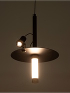 Светильник «Найт» 2×5 Вт LED 4000К черный/золото 24×24×38(+150)см - фото 5023030