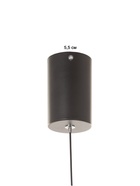 Светильник «Найт» 2×5 Вт LED 4000К черный/золото 24×24×38(+150)см - фото 5023031