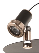 Светильник «Найт» 2×5 Вт LED 4000К черный/золото 24×24×38(+150)см - фото 5023035