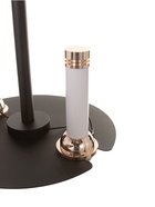 Светильник «Найт» 2×7 Вт LED 4000К черный/золото 24×24×38(+150)см - фото 5023044