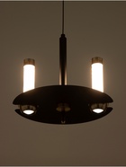 Светильник «Найт» 2×7 Вт LED 4000К черный/золото 24×24×38(+150)см - фото 5023047