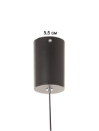 Светильник «Найт» 2×7 Вт LED 4000К черный/золото 24×24×38(+150)см - фото 5023048