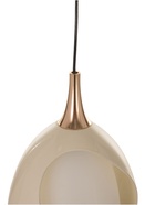 Светильник BayerLux «Люмине», 7 Вт, LED, 4000К, золото/белый, 9×9×18(+150) см 10777101