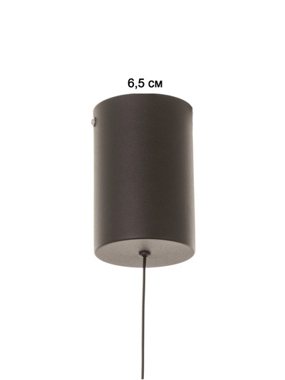 Светильник BayerLux «Люмине», 7 Вт, LED, 4000К, чёрный/золото, 9×9×18(+150) см