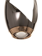 Светильник BayerLux «Люмине», 7 Вт, LED, 4000К, чёрный/золото, 9×9×18(+150) см - фото 38343981