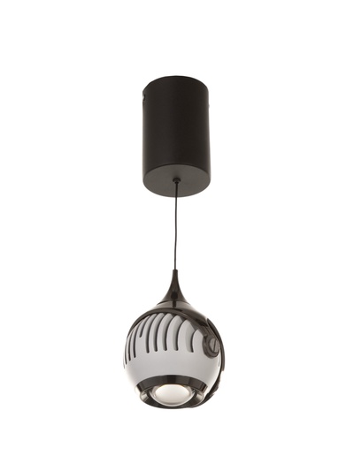 Светильник BayerLux «Кинг», 7 Вт, LED, 4000К, чёрный/белый, 9×9×18(+150) см