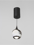Светильник BayerLux «Кинг», 7 Вт, LED, 4000К, чёрный/белый, 9×9×18(+150) см - Фото 2
