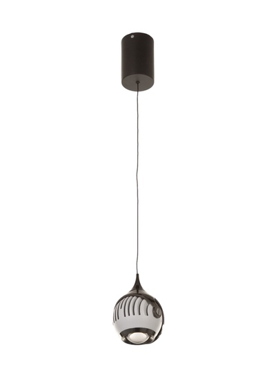 Светильник BayerLux «Кинг», 7 Вт, LED, 4000К, чёрный/белый, 9×9×18(+150) см