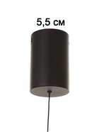 Светильник BayerLux «Кинг», 7 Вт, LED, 4000К, чёрный/белый, 9×9×18(+150) см - Фото 7
