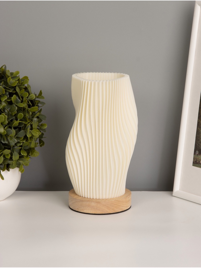 Светильник настольный «Изыск» LED 3 Вт USB диммер/провод 1.5 м 11×11×20 см - Фото 1