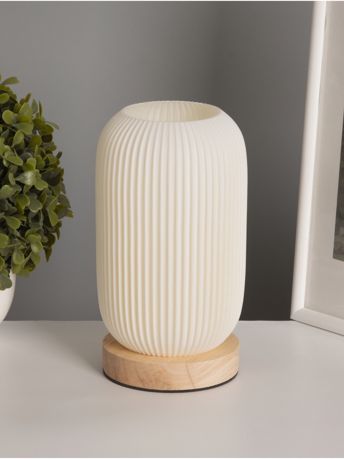 Светильник настольный «Лаконичность» LED 3 Вт USB диммер/провод 1.5 м 11×11×20 см - Фото 1