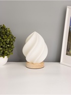 Светильник настольный RISALUX «Бриз», интерьерный, диммер, USB, LED, 3 Вт, провод 1.5 м, 15×15×19 см - Фото 4