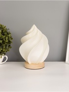 Светильник настольный RISALUX «Буран», интерьерный, диммер, USB, LED, 3 Вт, провод 1.5 м, 16×16×22 см - Фото 1