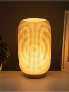 Светильник настольный RISALUX «Лаконичность. Капля», интерьерный, Е27, 1×10 Вт, провод 1.7 м, 16×16×30 см - Фото 5