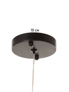 Светильник "Нью-Йорк" 1×15 Вт Е27 черный 17×17×100 см - фото 5023066