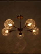 Светильник «Лос-Анджелес» 5×15 Вт Е27 золото 65×65×25 см - фото 41385549