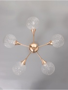 Светильник «Лос-Анджелес» 5×15 Вт Е27 золото 65×65×25 см - фото 41385550