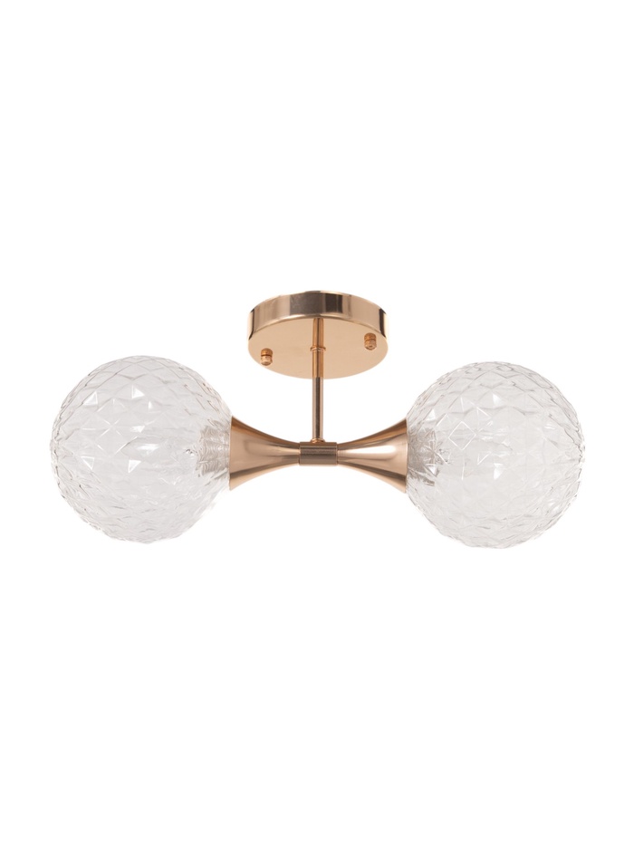 Бра «Лос-Анджелес» 2×15 Вт Е27 золото 19×15×43 см - Фото 1