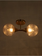 Бра «Лос-Анджелес» 2×15 Вт Е27 золото 19×15×43 см - Фото 3