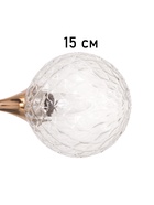 Бра «Лос-Анджелес» 2×15 Вт Е27 золото 19×15×43 см - Фото 6