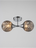 Бра «Лос-Анджелес» 2×15 Вт Е27 хром 19×15×43 см - Фото 2