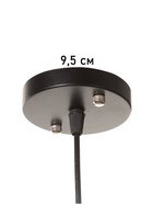 Светильник «Соты» 1×40 Вт Е27 черный 15×15×21 см - фото 5023144