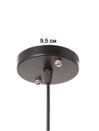 Светильник BayerLux «Вица», 1×40 Вт, Е27, черный, 18×18×30 см - фото 38109231