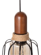 Светильник BayerLux «Вица», 1×40 Вт, Е27, черный, 18×18×30 см - фото 38109234