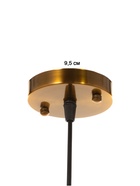 Светильник «Клубок» 1×40 Вт Е27 медь 28×28×28 см - фото 5023172